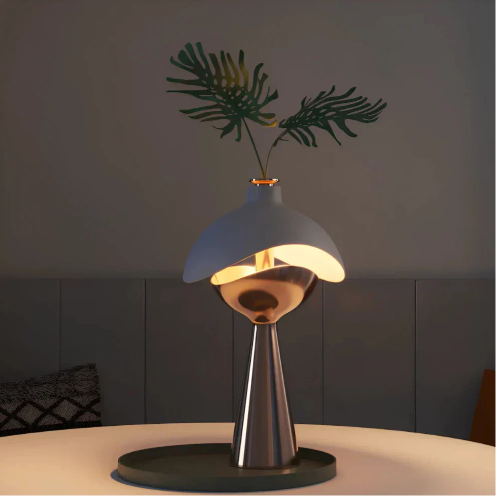GlowHaven LED Table Lamp – Modern, Touch-Control & Rechargeable