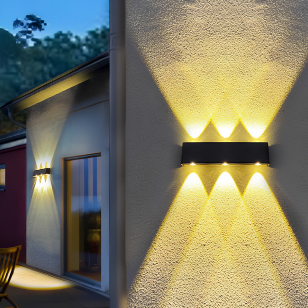 SolarGuard Outdoor Wall Light – Waterproof LED Solar Lamp