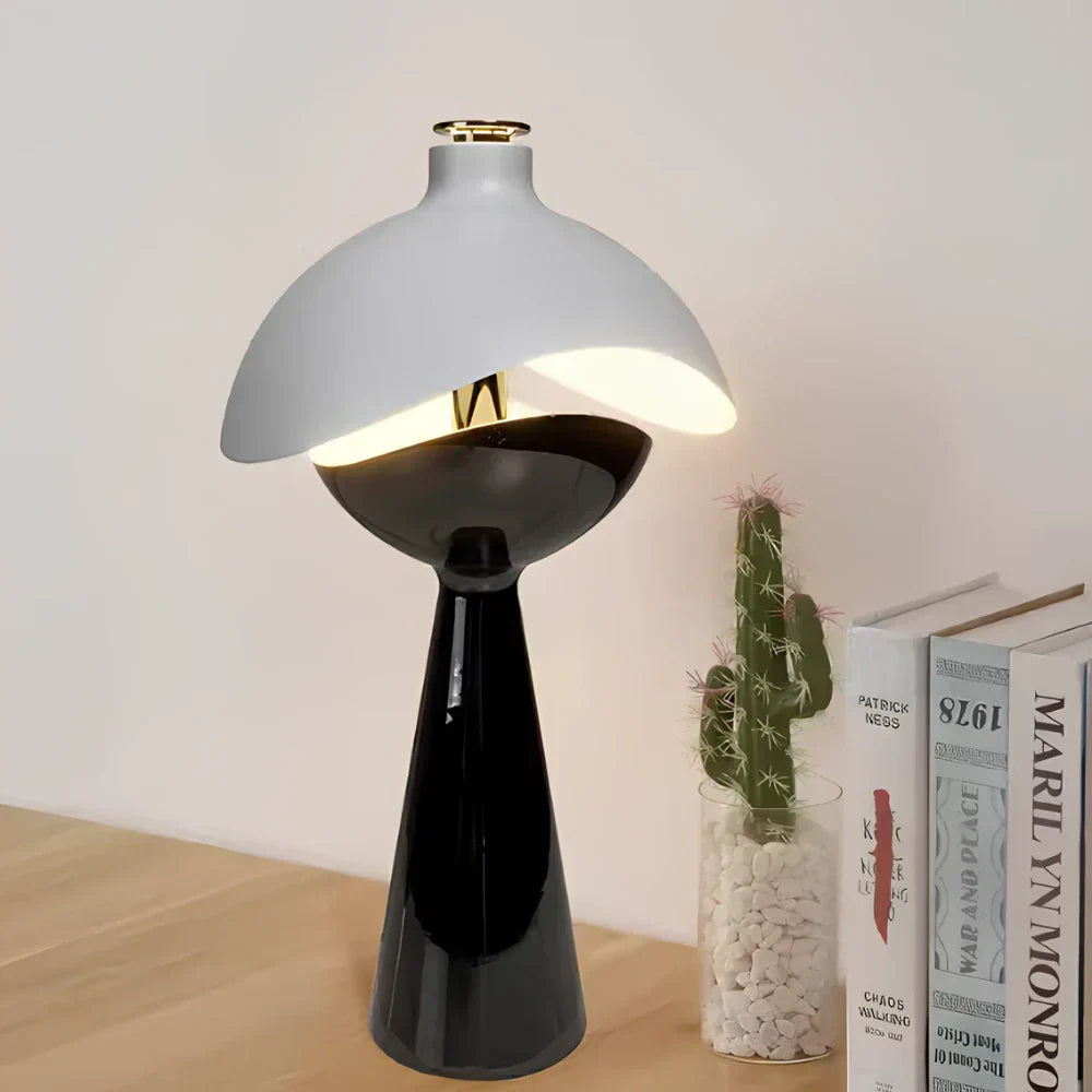 GlowHaven LED Table Lamp – Modern, Touch-Control & Rechargeable