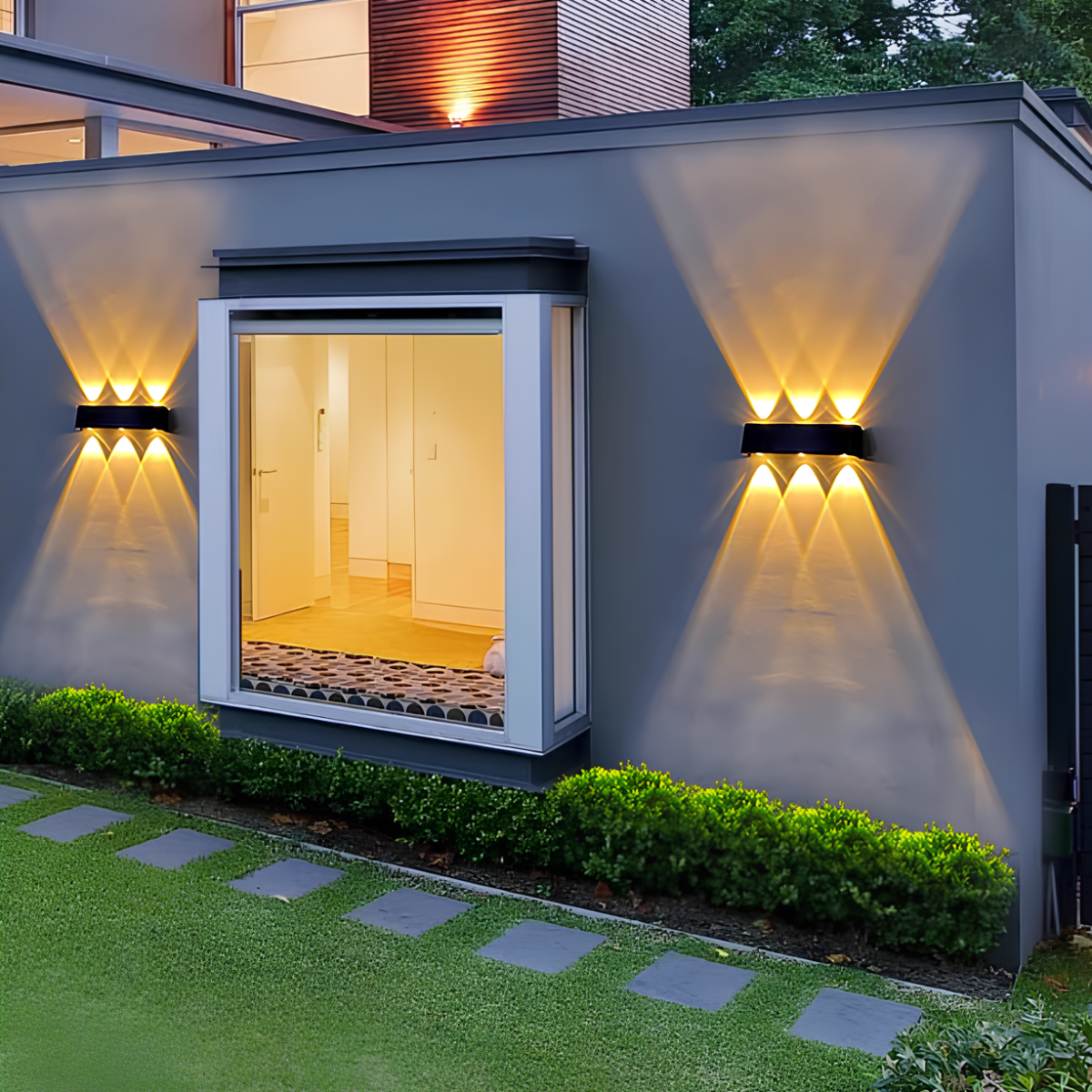 SolarGuard Outdoor Wall Light – Waterproof LED Solar Lamp