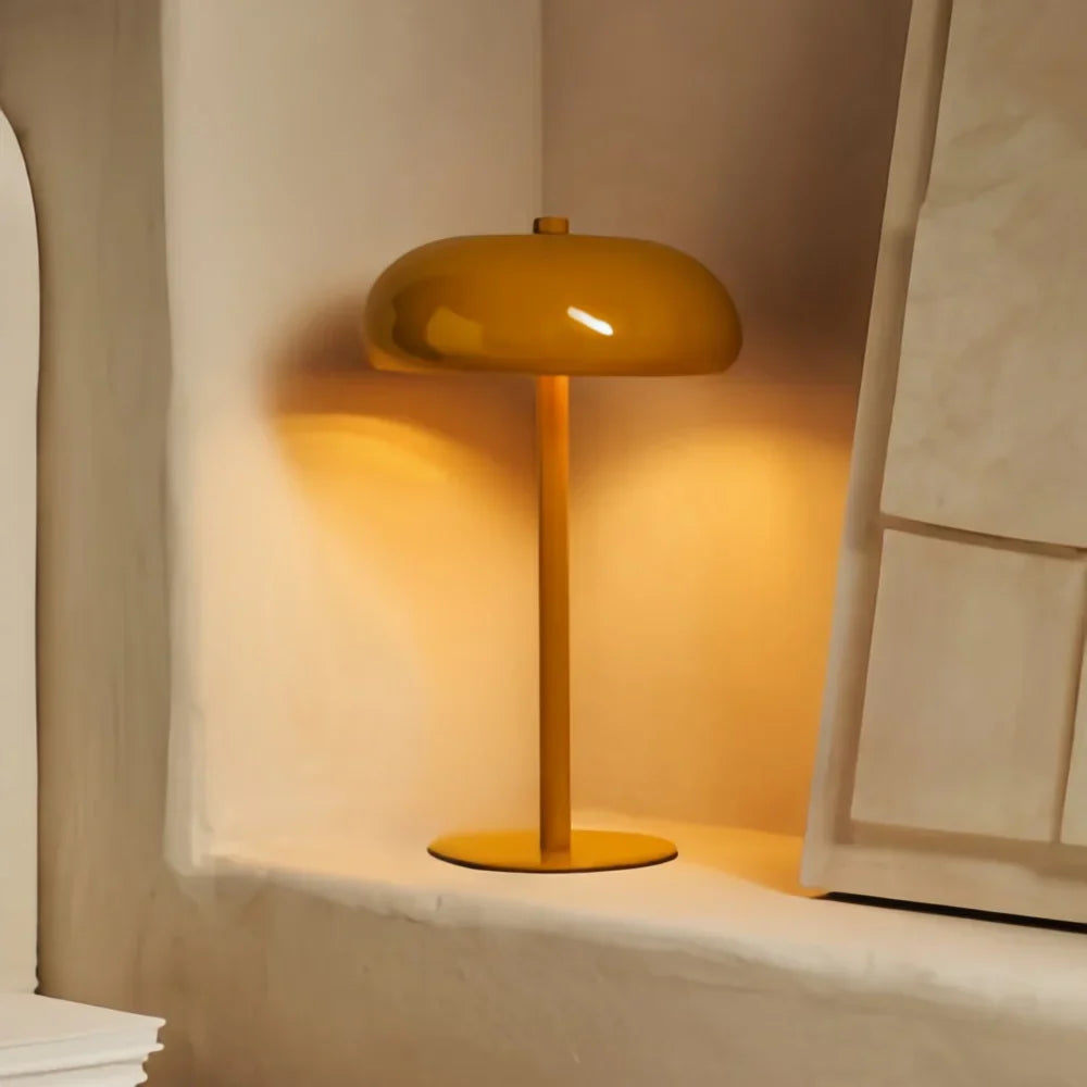 GlowNest Touch Lamp – Wireless, Dimmable & Modern