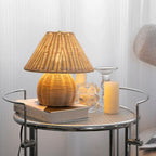 EcoBamboo Table Lamp – Sustainable & Minimalist Lighting for Modern Spaces