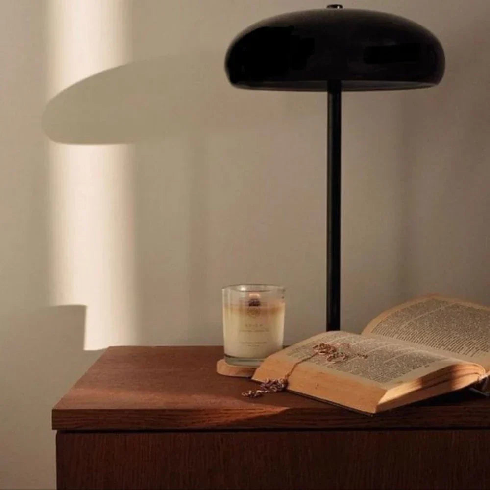 GlowNest Touch Lamp – Wireless, Dimmable & Modern