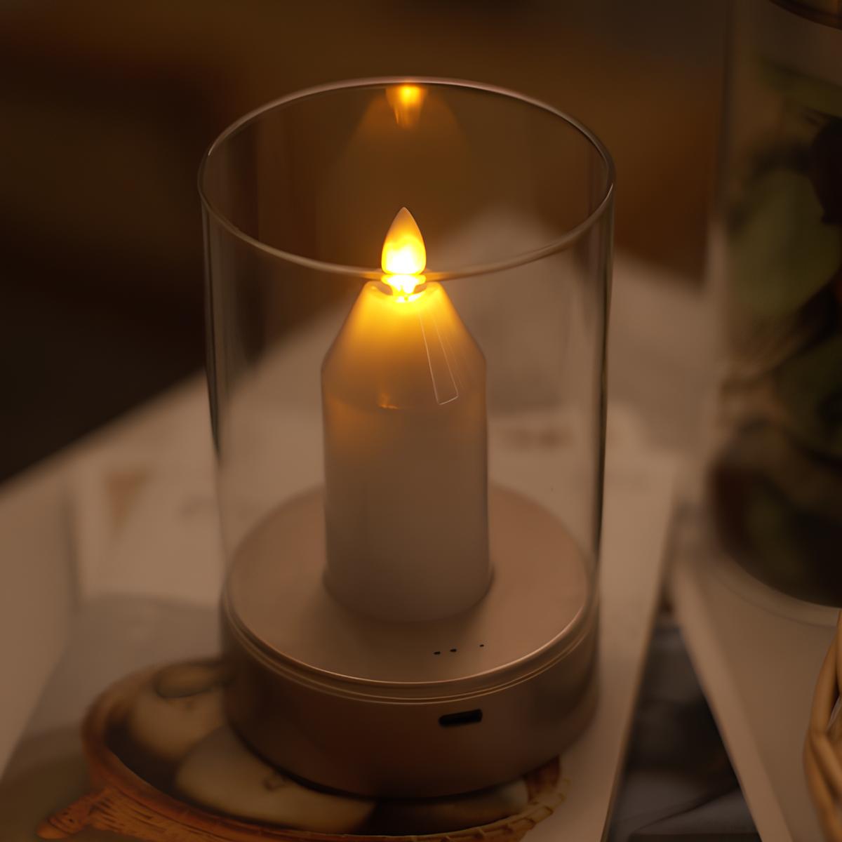 Luminara Hand-Wave LED Candle | Touch-Free Ambient Lighting