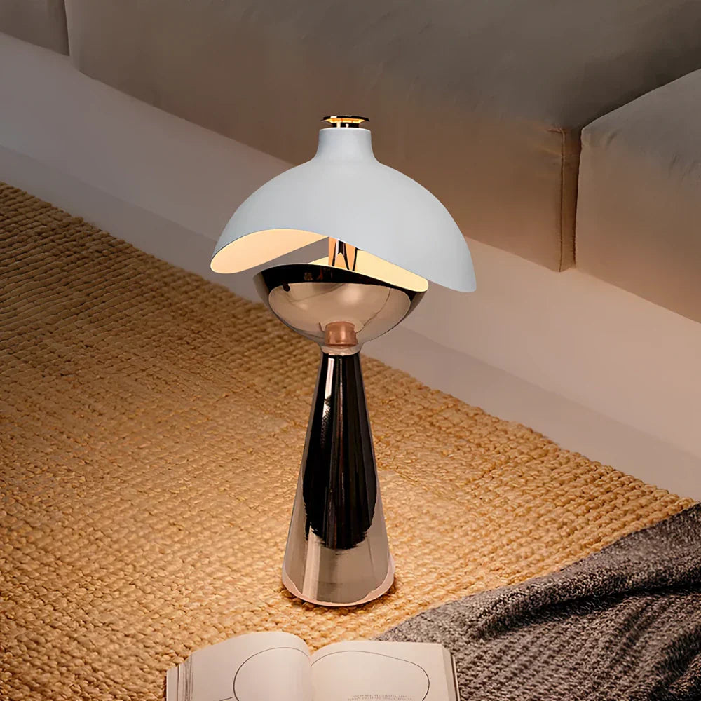GlowHaven LED Table Lamp – Modern, Touch-Control & Rechargeable
