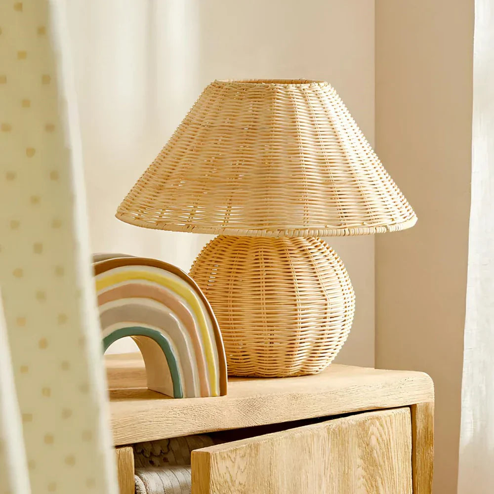 EcoBamboo Table Lamp – Sustainable & Minimalist Lighting for Modern Spaces