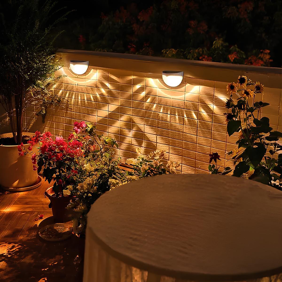 Radiance Solar Wall Lantern – Weatherproof Outdoor Light