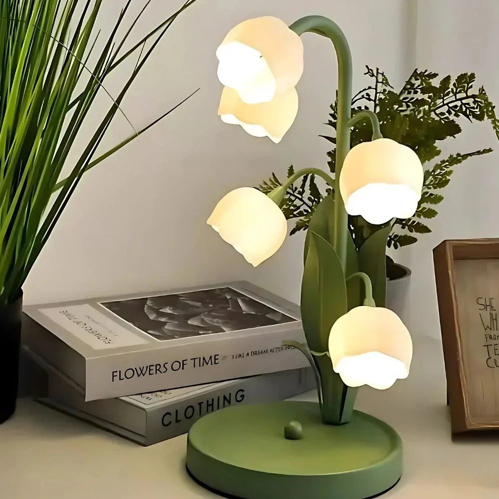 Lily Glow Flower Lamp – Elegant LED Floral Night Light
