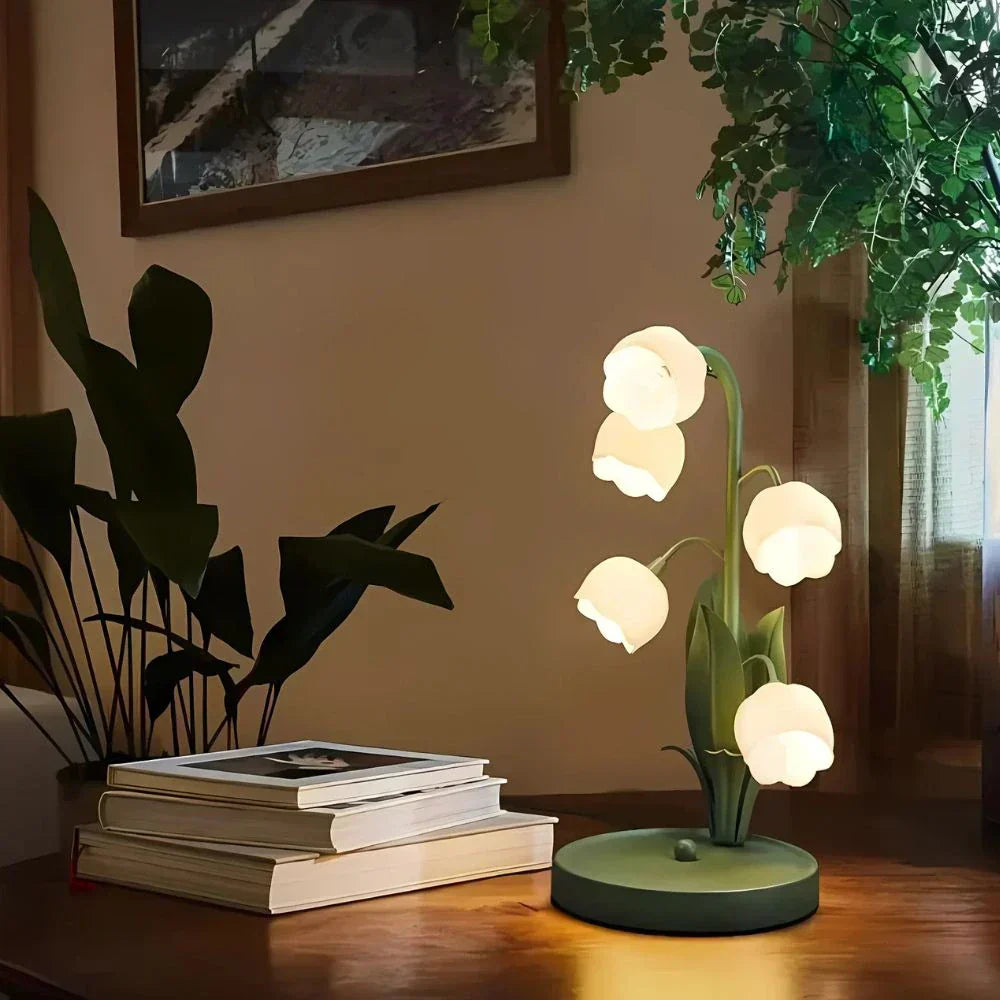 Lily Glow Flower Lamp – Elegant LED Floral Night Light