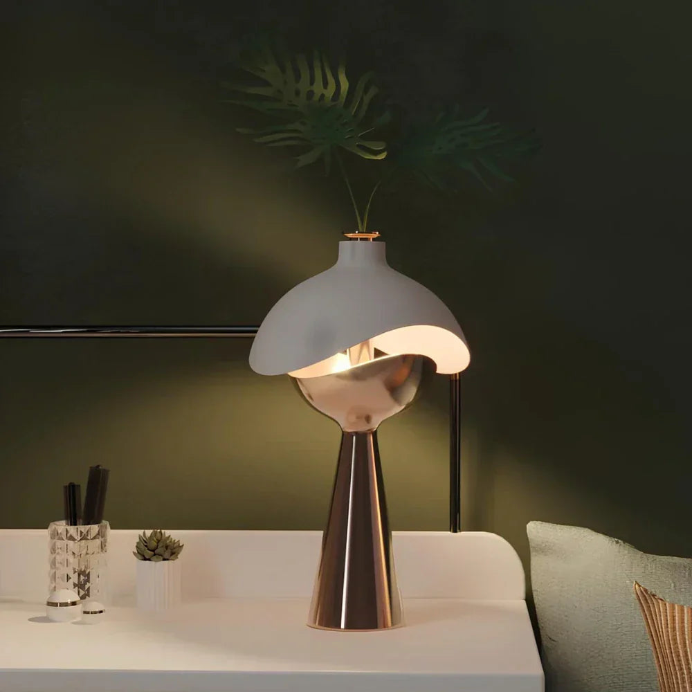 GlowHaven LED Table Lamp – Modern, Touch-Control & Rechargeable