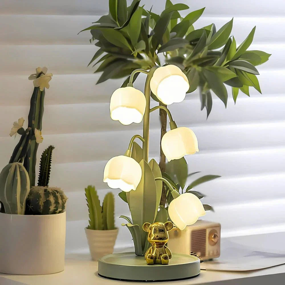 Lily Glow Flower Lamp – Elegant LED Floral Night Light