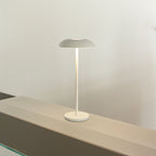 GlowEdge Iron LED Touch Lamp – Modern Rechargeable Ambient Light