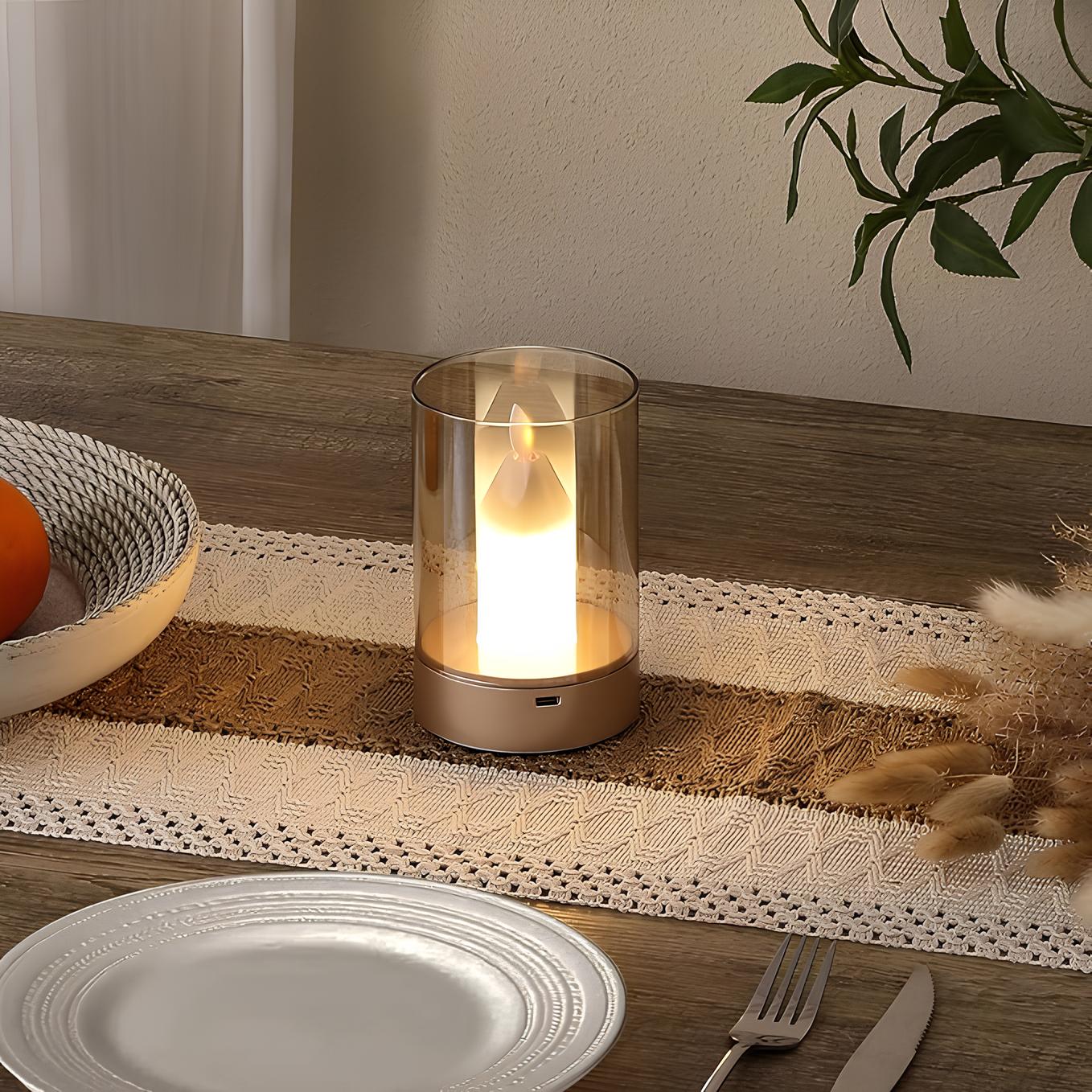 Luminara Hand-Wave LED Candle | Touch-Free Ambient Lighting