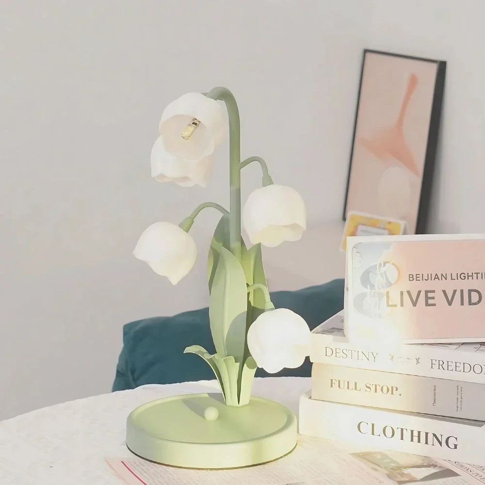 Lily Glow Flower Lamp – Elegant LED Floral Night Light