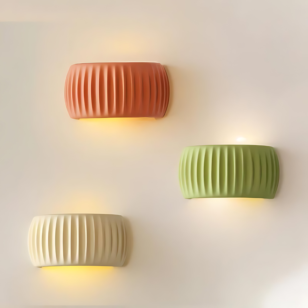 Artistic Norwegian Wall Lamp with Macaron Design – Colorful Accent Light for Modern Interiors