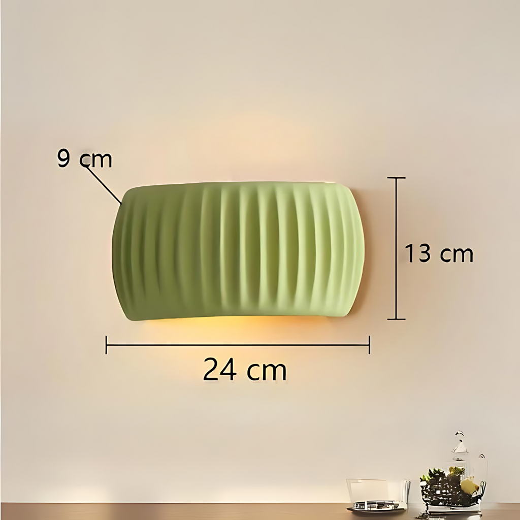 Artistic Norwegian Wall Lamp with Macaron Design – Colorful Accent Light for Modern Interiors
