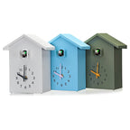 Classic Cuckoo Clock with Playful Sound – Traditional Decor in Blue, White, and Green