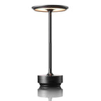 Cordless LED Table Lamp with Adjustable Brightness – Rechargeable Touch Control Light in Silver, Gold, and Black