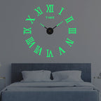 Customizable Large Wall Clock with Silent Quartz Movement – Modern Decorative Timepiece