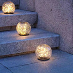 Elegant Solar Garden Lamp with Crystal Design – Weather-Resistant Outdoor Lighting