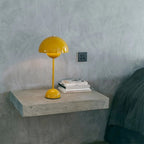 Elegant USB Rechargeable LED Table Lamp with Touch Control and Adjustable Brightness