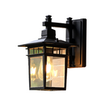 Elegant Waterproof Outdoor Wall Lamp with Adjustable Head – Durable Metal Design