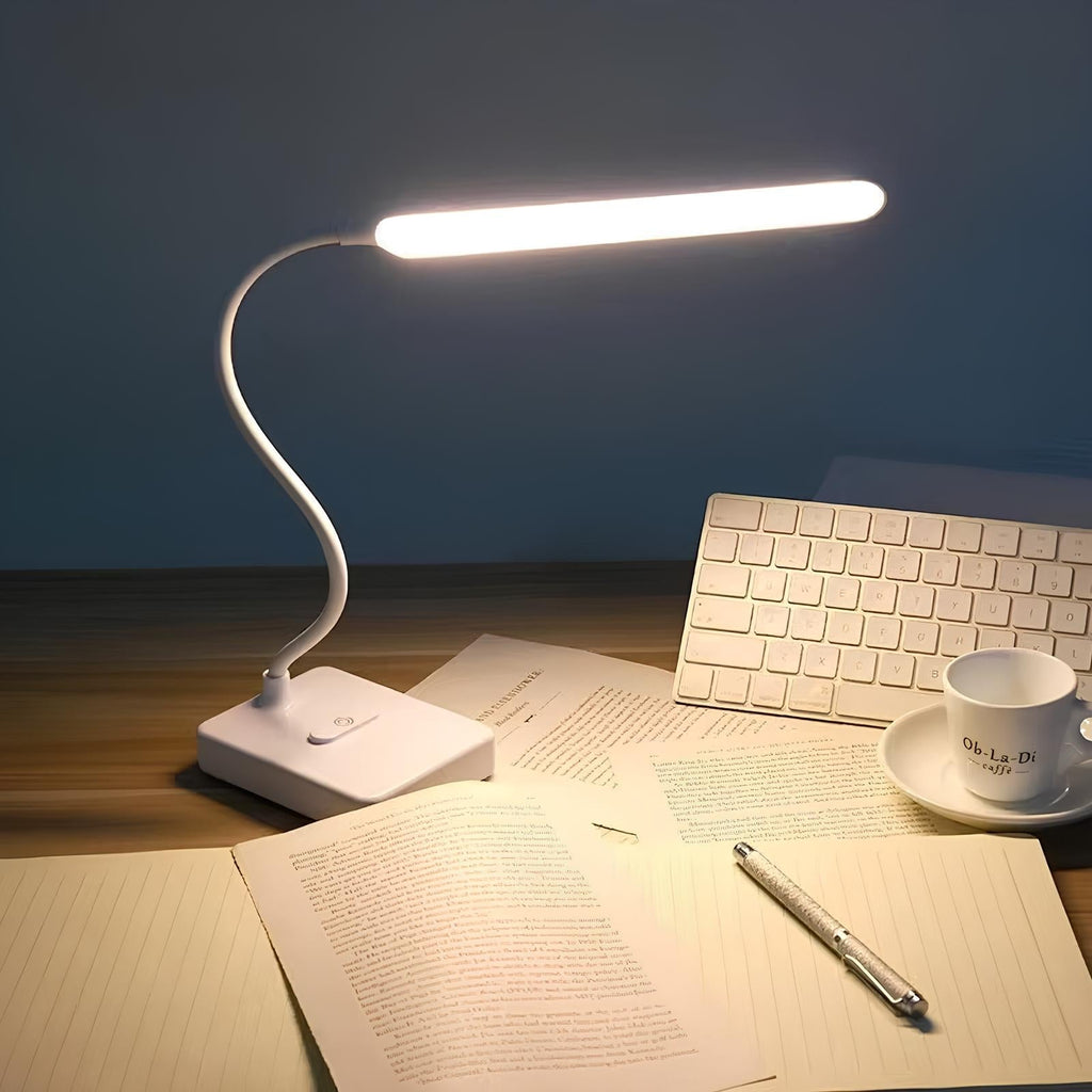 BrilloMax LED Desk Lamp with Adjustable Arm