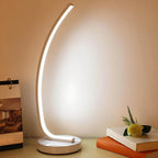 Flexible LED Table Lamp with Adjustable Gooseneck – Modern Minimalist Desk and Bedside Table Lighting