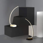 Flexible LED Table Lamp with Adjustable Gooseneck – Modern Minimalist Desk and Bedside Table Lighting