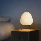 Japanese Rice Paper LED Table Lamp – Traditional Design with Modern Functionality