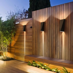 LED Outdoor Wall Lamp – Modern Wall-Mounted Fixture for Patios and Gardens