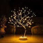 LED Tree Lamp with 108 Mini LEDs – Handmade Decorative Light for Relaxation and Versatile Use