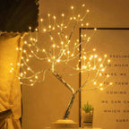 LED Tree Lamp with 108 Mini LEDs – Handmade Decorative Light for Relaxation and Versatile Use