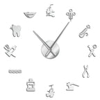 Large Minimalist Wall Clock for Professional Environments – Silent Operation and Easy-to-Read Design