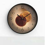 Large Modern Wall Clock with Silent Quartz Movement – Elegant Design for Kitchen and Living Spaces