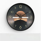 Large Modern Wall Clock with Silent Quartz Movement – Elegant Design for Kitchen and Living Spaces