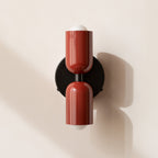 Modern Adjustable LED Wall Lamp with Dual Heads for Customizable Illumination