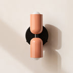 Modern Adjustable LED Wall Lamp with Dual Heads for Customizable Illumination