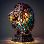Modern Bedside Lamp with Warm Ambient Light – Contemporary Metal and Glass Nightstand Table Lamp for Bedroom