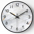 Modern Eco-Friendly Silent Wall Clock - Minimalist Design for Serene Home Décor
