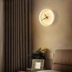 Modern LED Wall Clock in Black or White – Stylish Decorative Timepiece for Home