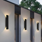 Modern Minimalist Outdoor LED Wall Lamp – Weatherproof Aluminum Fixture