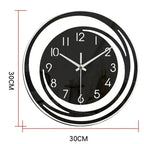Modern Minimalist Wall Clock with Silent Quartz Movement – Scandinavian Design for Contemporary Interiors
