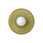 Modern Round Flush Mount Ceiling Light Fixture – Elegant Glass Design for Contemporary Spaces