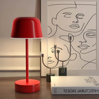 Rechargeable Dimmable Desk Lamp with Adjustable Brightness and Three Light Settings