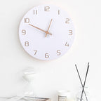 Scandinavian 3D Wall Clock in High-Quality Wood – Modern Decorative Timepiece