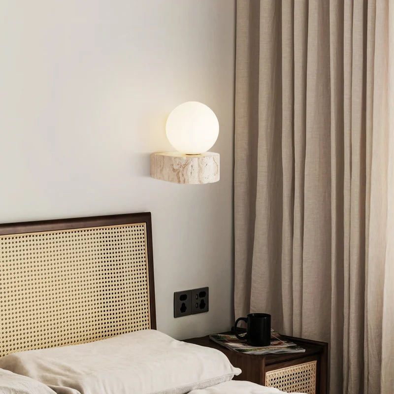 Modern Japanese LED Wall Lamp – Wall Sconce for Indoor Bedroom