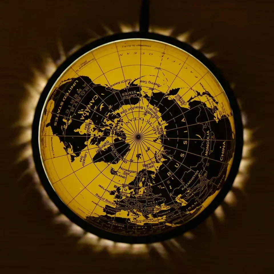 Magnetic Levitation Globe Lamp