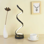 Radiance Spiral LED Lamp – Modern Dimmable Table Light
