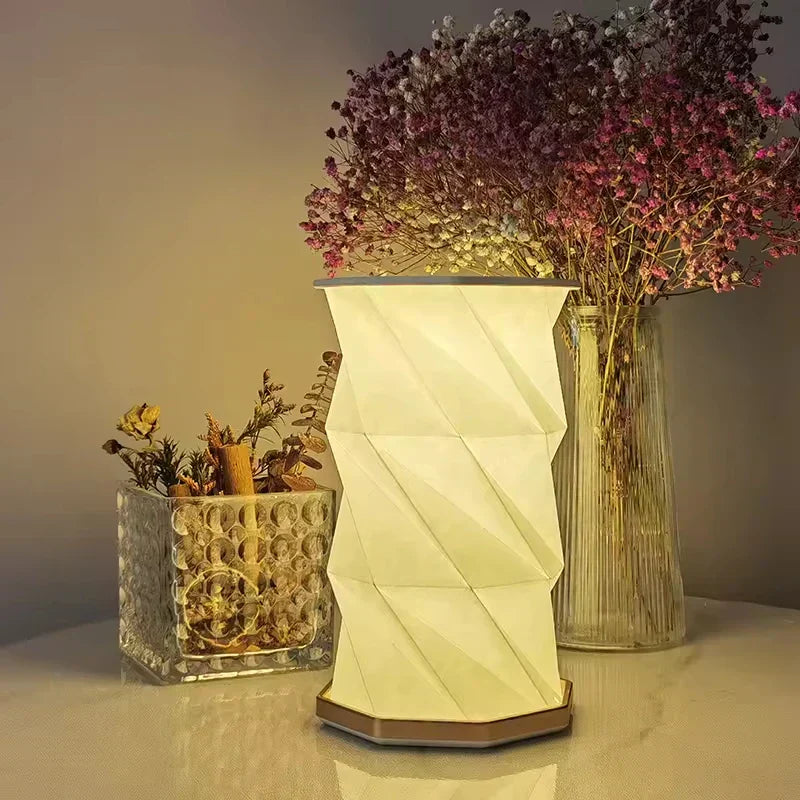 Rechargeable Crystal Table Lamp – Elegant LED Decorative Light for Living Room and Bedroom